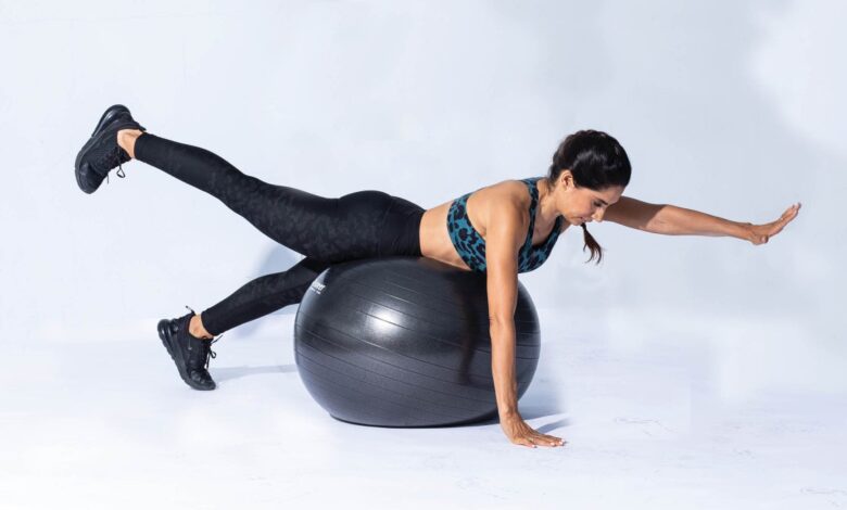Mini Ballon Pilates 25 Cm - Lot De 2, Antidérapant, Pour Renforcement Du Tronc Et Yoga